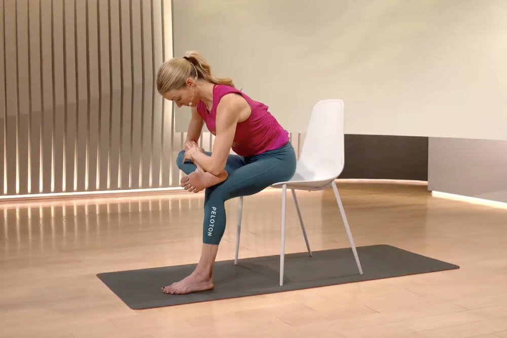 chair yoga women